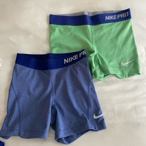 Nike Pro compression shorts